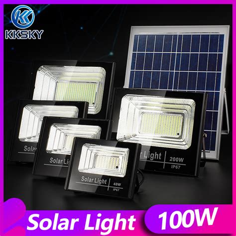 KKSKY Solar 40W 60W 100W 200W Powered Street  .